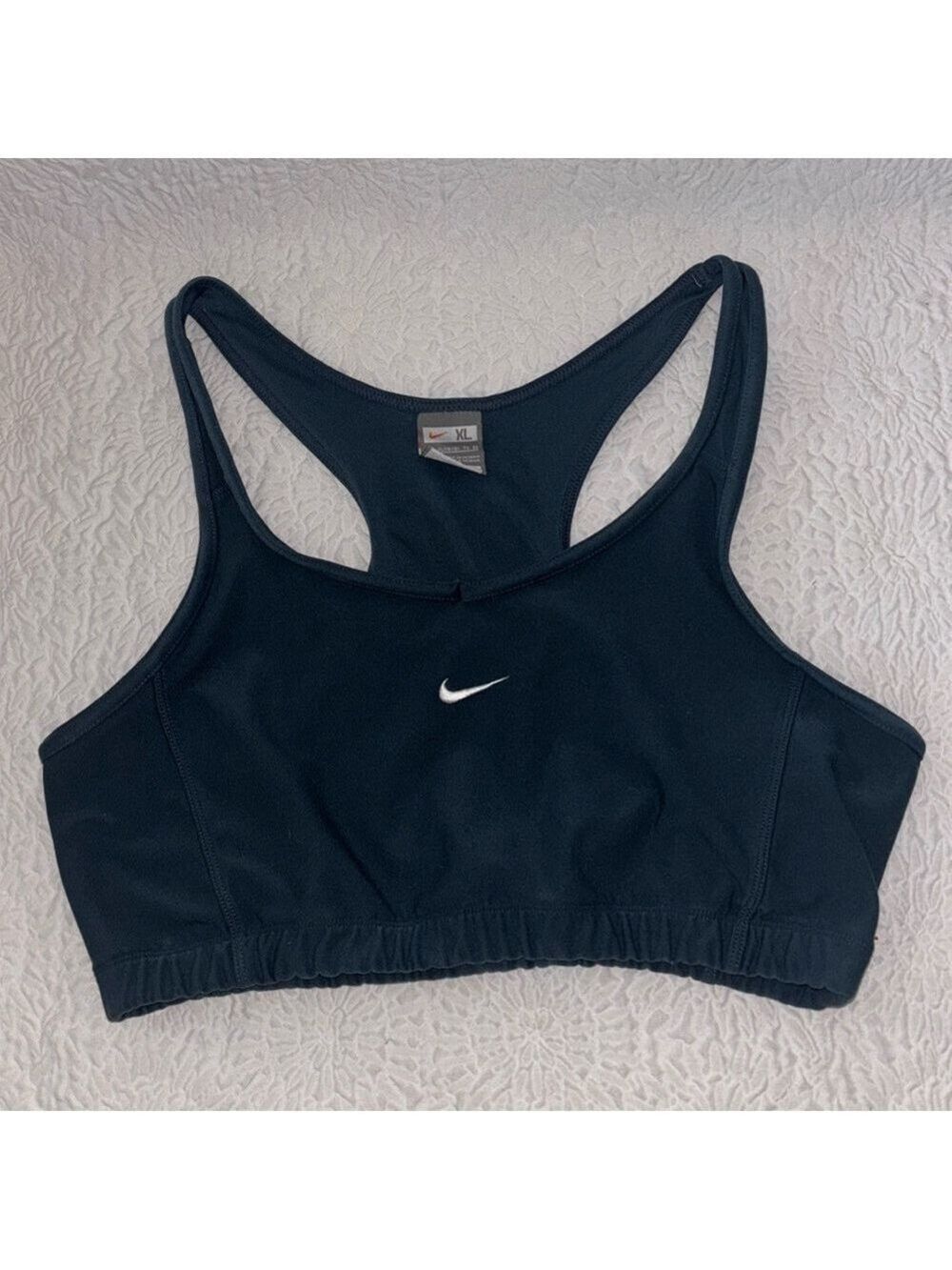 Nike Swoosh Racerback Open-Back Sports Bra